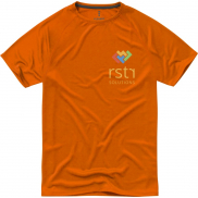 Męski T-shirt Niagara z krótkim rękawem z dzianiny Cool Fit odprowadzającej wilgoć 145 g/m², xs, pomarańczowy
