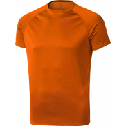 Męski T-shirt Niagara z krótkim rękawem z dzianiny Cool Fit odprowadzającej wilgoć 145 g/m², xl, pomarańczowy
