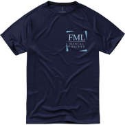 Męski T-shirt Niagara z krótkim rękawem z dzianiny Cool Fit odprowadzającej wilgoć 145 g/m², xs, niebieski