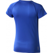 Damski T-shirt Niagara z krótkim rękawem z dzianiny Cool Fit odprowadzającej wilgoć 145 g/m², s, niebieski