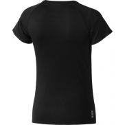 Damski T-shirt Niagara z krótkim rękawem z dzianiny Cool Fit odprowadzającej wilgoć 145 g/m², xl, czarny