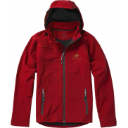 Męska kurtka softshell Langley, l, czerwony