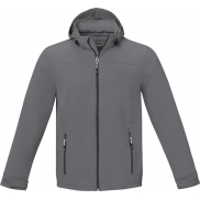 Męska kurtka softshell Langley, s, szary