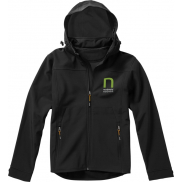 Męska kurtka softshell Langley, xs, czarny