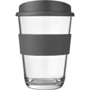 Kubek Americano® Cortado o pojemności 300 ml z uchwytem, szary