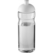 Bidon H2O Eco o pojemności 650 ml z wypukłym wieczkiem, biały