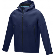 Męska kurtka softshell Coltan z materiałów z recyclingu z certyfikatem GRS, xl, niebieski