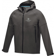 Męska kurtka softshell Coltan z materiałów z recyclingu z certyfikatem GRS, m, szary
