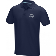 Męska organiczna koszulka polo Graphite, xl, niebieski