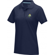 Damska organiczna koszulka polo Graphite, s, niebieski