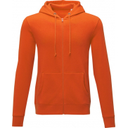 Charon męska zapinana na zamek bluza z kapturem 240 g/m², 3xl, pomarańczowy