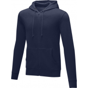 Charon męska zapinana na zamek bluza z kapturem 240 g/m², l, niebieski