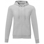 Charon męska zapinana na zamek bluza z kapturem 240 g/m², xxl, szary