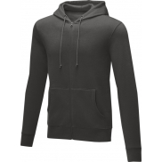 Charon męska zapinana na zamek bluza z kapturem 240 g/m², s, szary