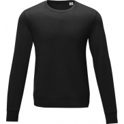 Charon męska bluza z okrągłym dekoltem 240 g/m², l, czarny