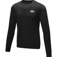 Charon męska bluza z okrągłym dekoltem 240 g/m², 5xl, czarny