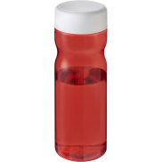 Butelka H2O Active® Eco Base 650 ml screw cap, czerwony, biały