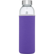 Bidon szklany Bodhi o pojemności 500 ml, fioletowy