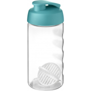 Shaker H2O Active Bop o pojemności 500ml, niebieski, biały