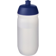 Bidon HydroFlex™ Clear o pojemności 500 ml, niebieski, biały