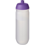 Bidon HydroFlex™ Clear o pojemności 750 ml, fioletowy, biały