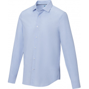 Cuprite męska organiczna koszulka z długim rękawem, 3xl, niebieski