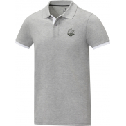 Męska koszulka polo duotone Morgan z krótkim rękawem 200 g/m², m, szary