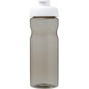 Bidon H2O Active® Base Tritan™ o pojemności 650 ml z klapką, szary, biały