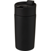 Kubek Jetta izolowany próżniowo i powlekany miedzią o pojemności 330 ml, czarny