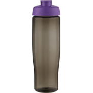 H2O Active® Eco Tempo 700 ml bidon z klapką, fioletowy, szary