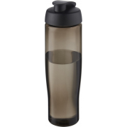 H2O Active® Eco Tempo 700 ml bidon z klapką, czarny, szary
