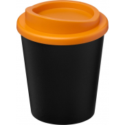 Kubek Americano® Espresso Eco z recyklingu o pojemności 250 ml , czarny, pomarańczowy