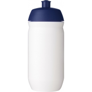 Bidon HydroFlex™o pojemności 500 ml, niebieski, biały