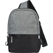 Reclaim torba na pierś z recyklingu z certyfikatem GRS, 3,5 l, czarny, szary