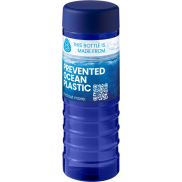 H2O Active® Eco Treble 750 ml screw cap water bottle , niebieski
