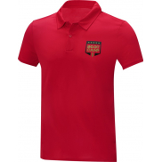 Deimos męska koszulka polo o luźnym kroju 105 g/m², xs, czerwony