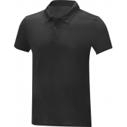 Deimos męska koszulka polo o luźnym kroju 105 g/m², l, czarny