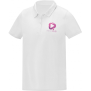 Deimos damska koszulka polo o luźnym kroju 105 g/m², l, biały