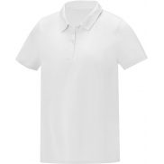 Deimos damska koszulka polo o luźnym kroju 105 g/m², 3xl, biały