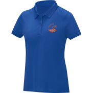 Deimos damska koszulka polo o luźnym kroju 105 g/m², m, niebieski