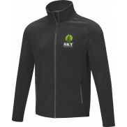 Zelus męska kurtka polarowa, 3xl, czarny