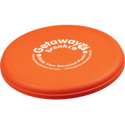 Orbit frisbee z tworzywa sztucznego pochodzącego z recyklingu, pomarańczowy