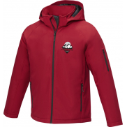 Notus męska ocieplana kurtka softshell, xs, czerwony