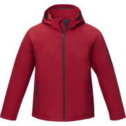 Notus męska ocieplana kurtka softshell, m, czerwony