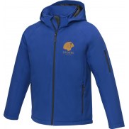 Notus męska ocieplana kurtka softshell, l, niebieski