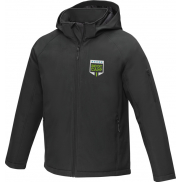 Notus męska ocieplana kurtka softshell, l, czarny