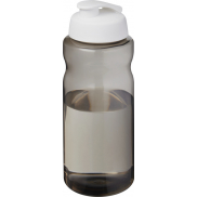 H2O Active® Eco Big Base bidon z wieczkiem zaciskowym o pojemności 1 litra, szary, biały
