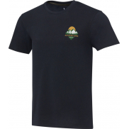 Avalite koszulka unisex z recyklingu z krótkim rękawem 160 g/m², m, niebieski