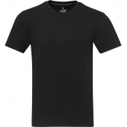 Avalite koszulka unisex z recyklingu z krótkim rękawem 160 g/m², l, czarny
