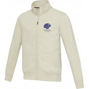 Galena bluza unisex z recyklingu z zamkiem błyskawicznym na całej długości 320 g/m², s, piasek pustyni